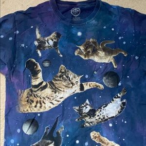 Space kitty t shirt 🌌 🐱!!!